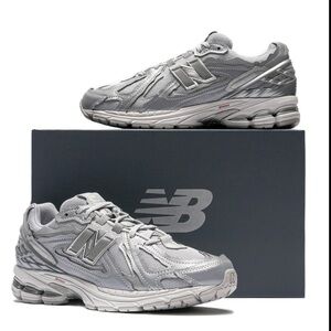 NWT NEW BALANCE M1906DH SILVER METALLIC / WHITE / CRIMSON MENS 8 / WOMENS 9.5